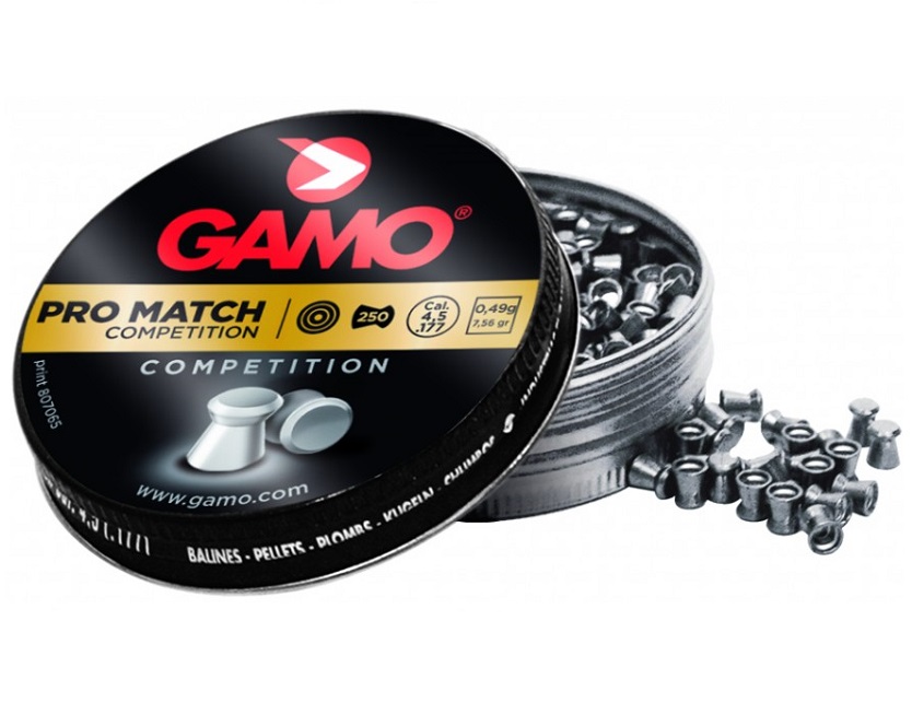 Gamo Pro Match 4.50mm Luchtdruk Kogeltjes blikje 500